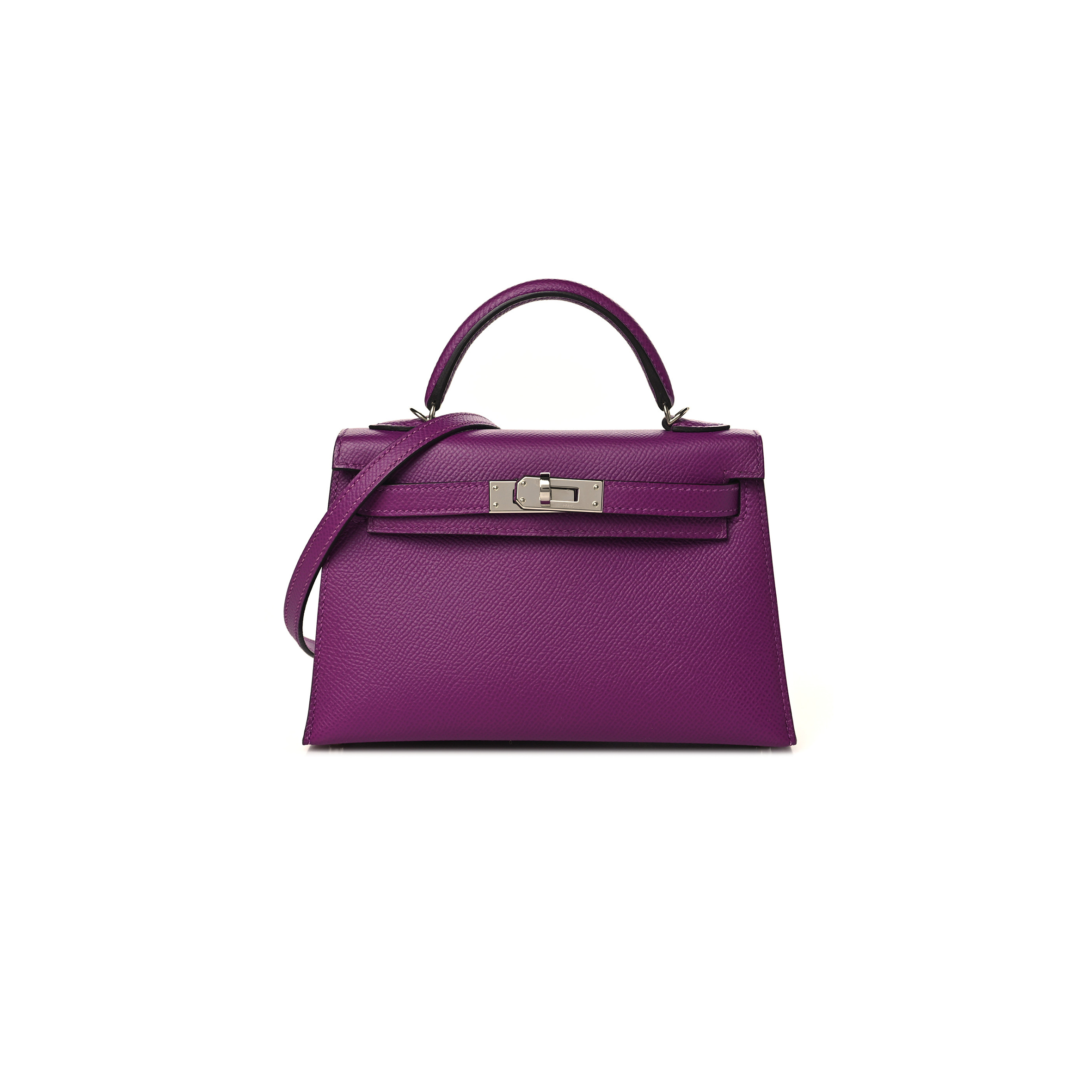 HERMÈS MASTER EPSOM MINI KELLY SELLIER 20 ANEMONE (19*12*5.5cm) 
